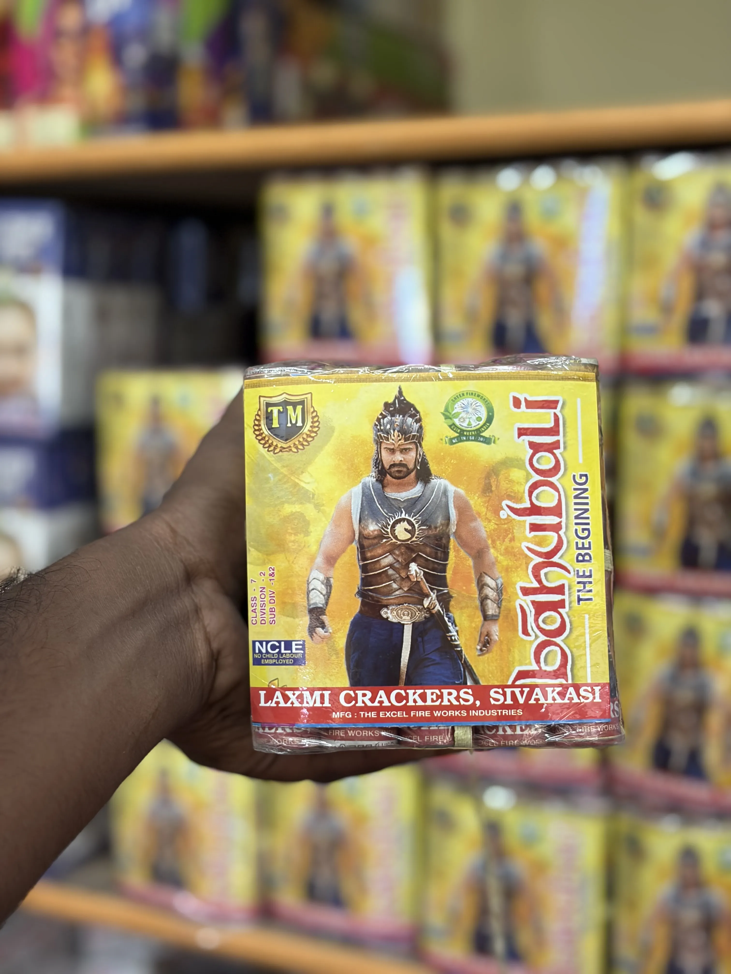 4 1/2"BAHUBALI CRACKERS
