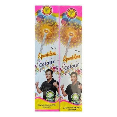 7 cm COLOUR SPARKLERS